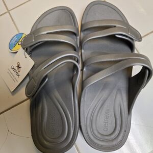 Aetrex Women's Gray Sandals